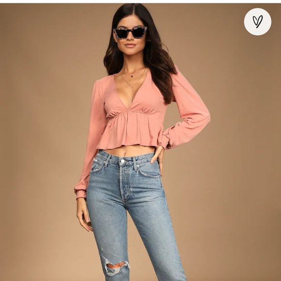 Peplum crop top - Picture 2 of 2